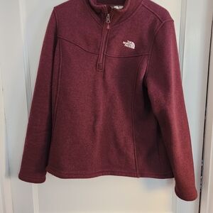 The North Face Burgundy Sweatshirt